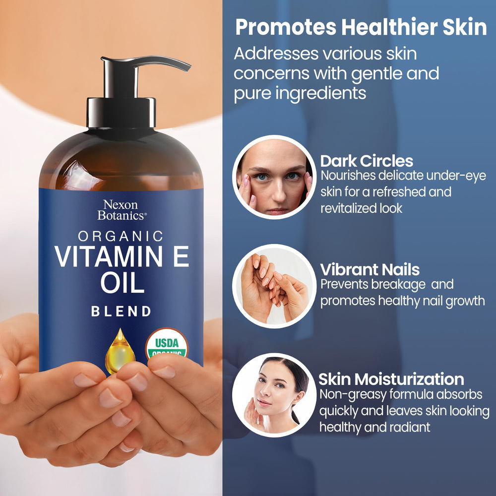 Nexon Botanics Vitamin E Oil under-eye radiance for smoother skin