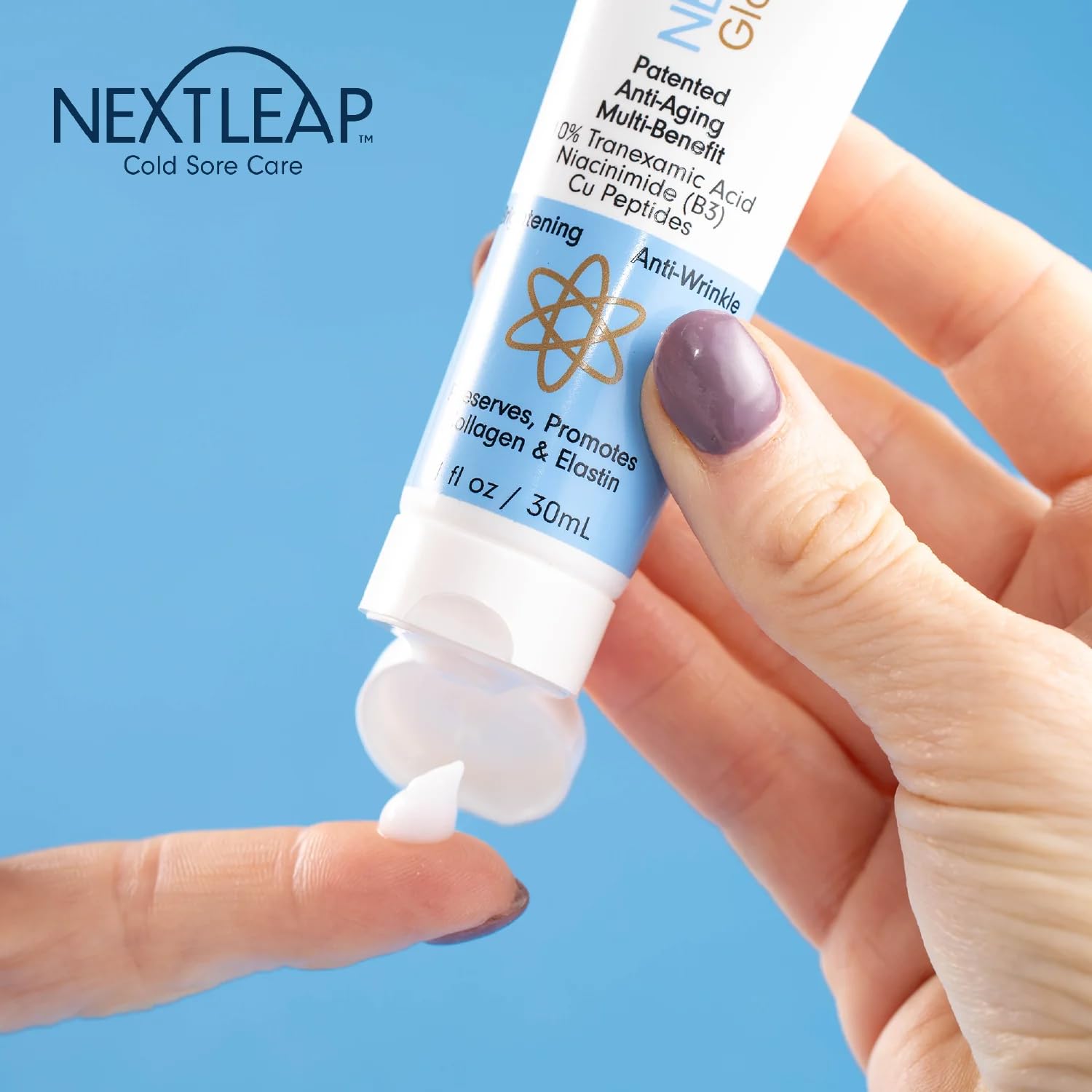 Routine quotidienne avec Next Leap pour un teint uniforme
