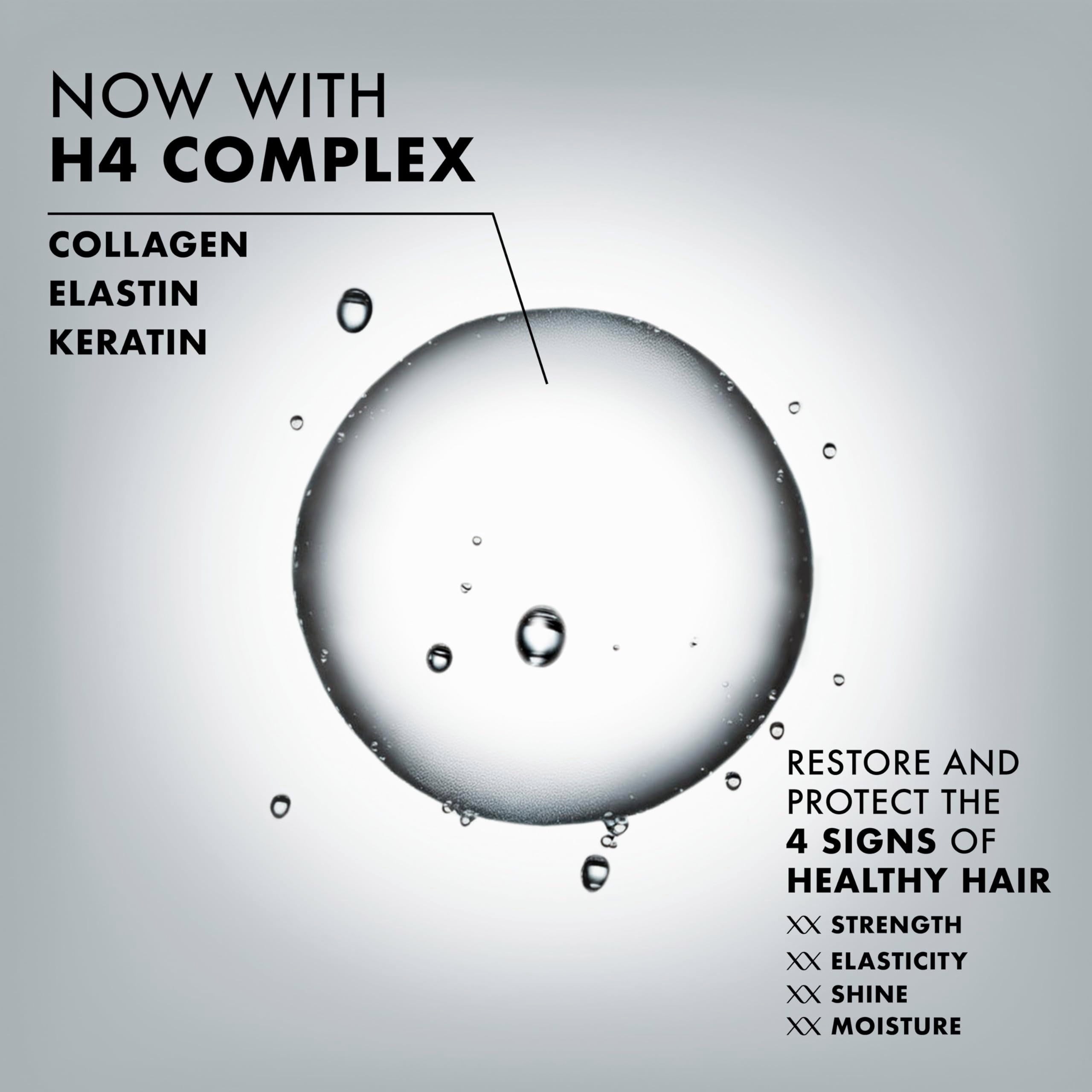 Nexxus Clean & Pure Brillance et douceur: cheveux brillants et faciles à coiffer.