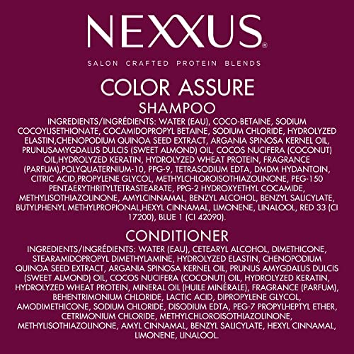 Nexxus Color Assure science-proteines: preuve d'innovation capillaire