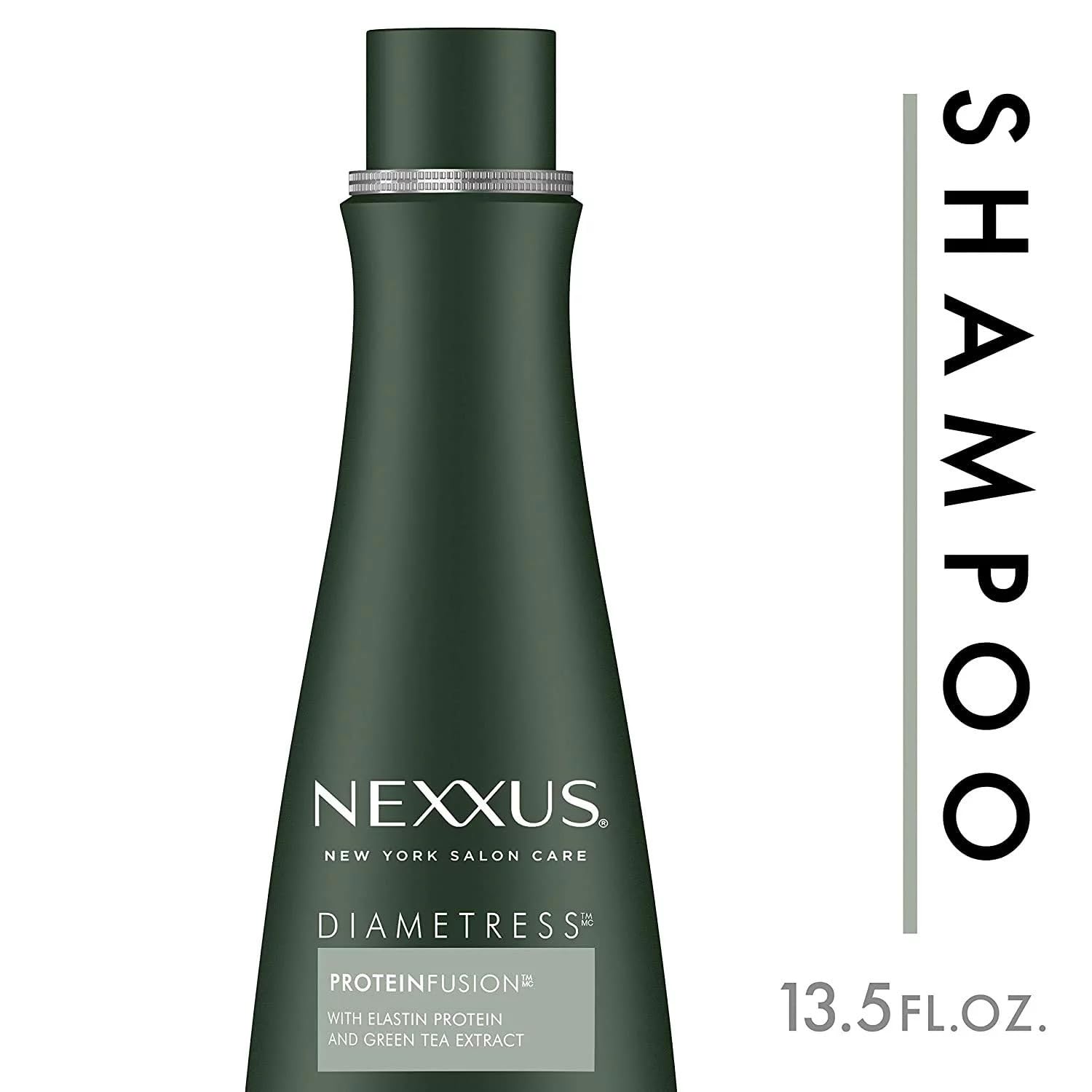 Résultat potentiel sur cheveux fins grâce à Nexxus Diametress.