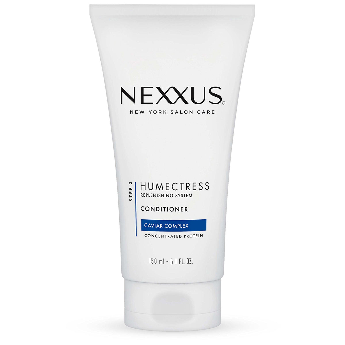 Nexxus Humectress bouteille hydratation durable pour cheveux secs.