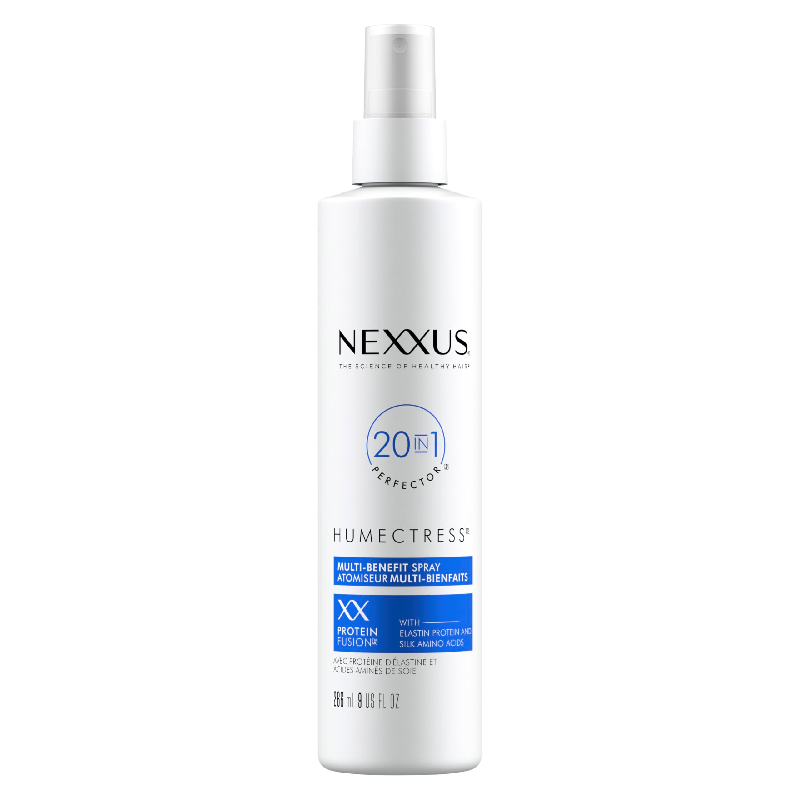 Nexxus Humectress: bouteille 20-en-1 pour cheveux secs et éclatants.