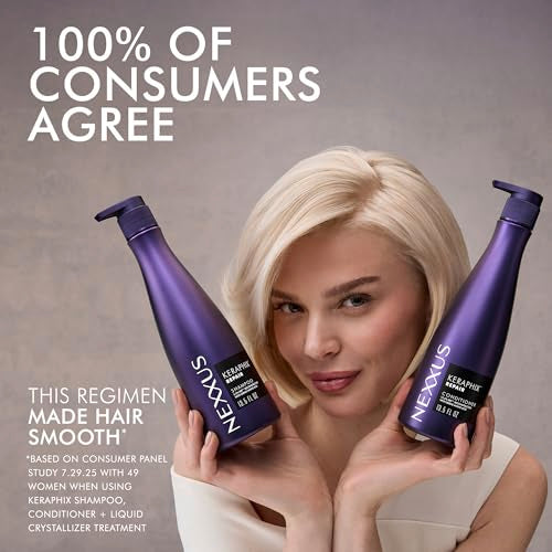 Nexxus Keraphix: cheveux colorés, protection contre les dommages liés à la chaleur.