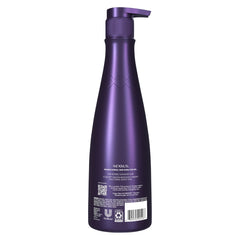 Nexxus Keraphix: texture crème sur cheveux mouillés après shampooing, hydratation immédiate.