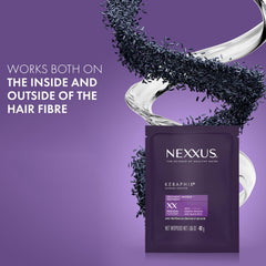 Nexxus Keraphix Masque humectants offrant une hydratation profonde.