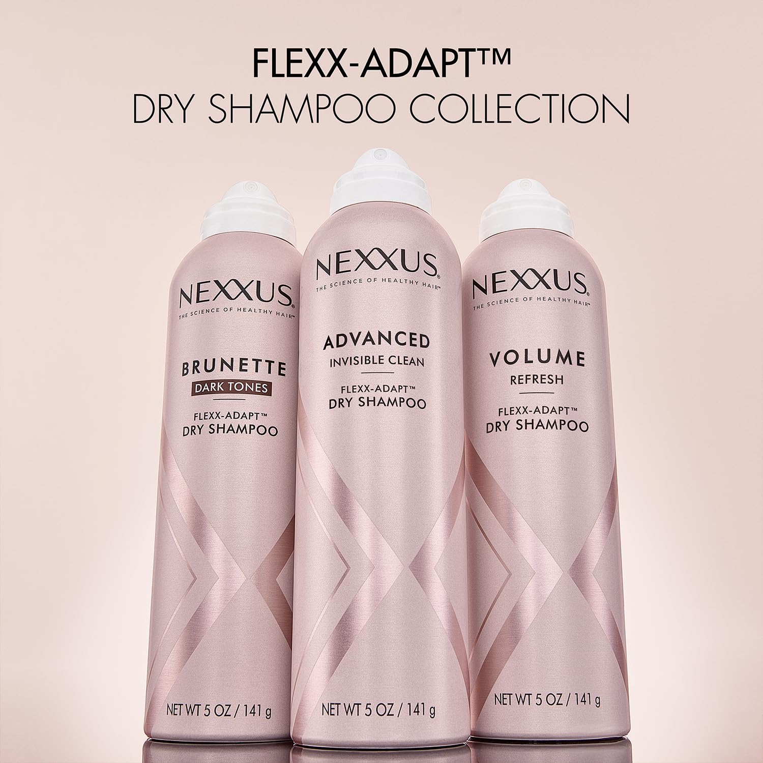 Nexxus: collection Flex-Adapt adaptée à tous types de cheveux.