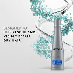Nexxus Therappe caviar et protéines : complexe nourrissant pour cheveux fragiles.