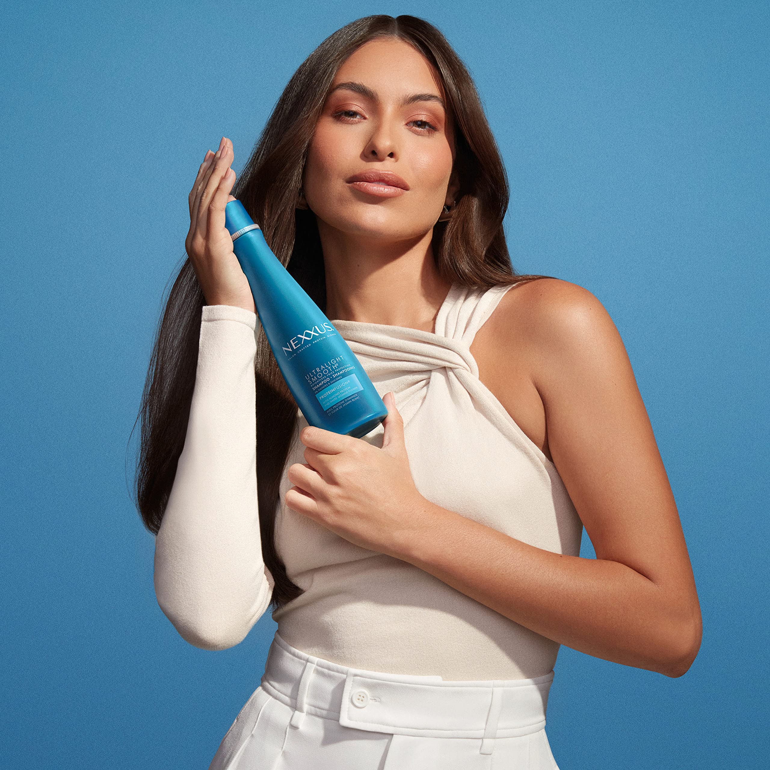 Nexxus Ultralight Smooth Jasmin blanc, parfum subtil