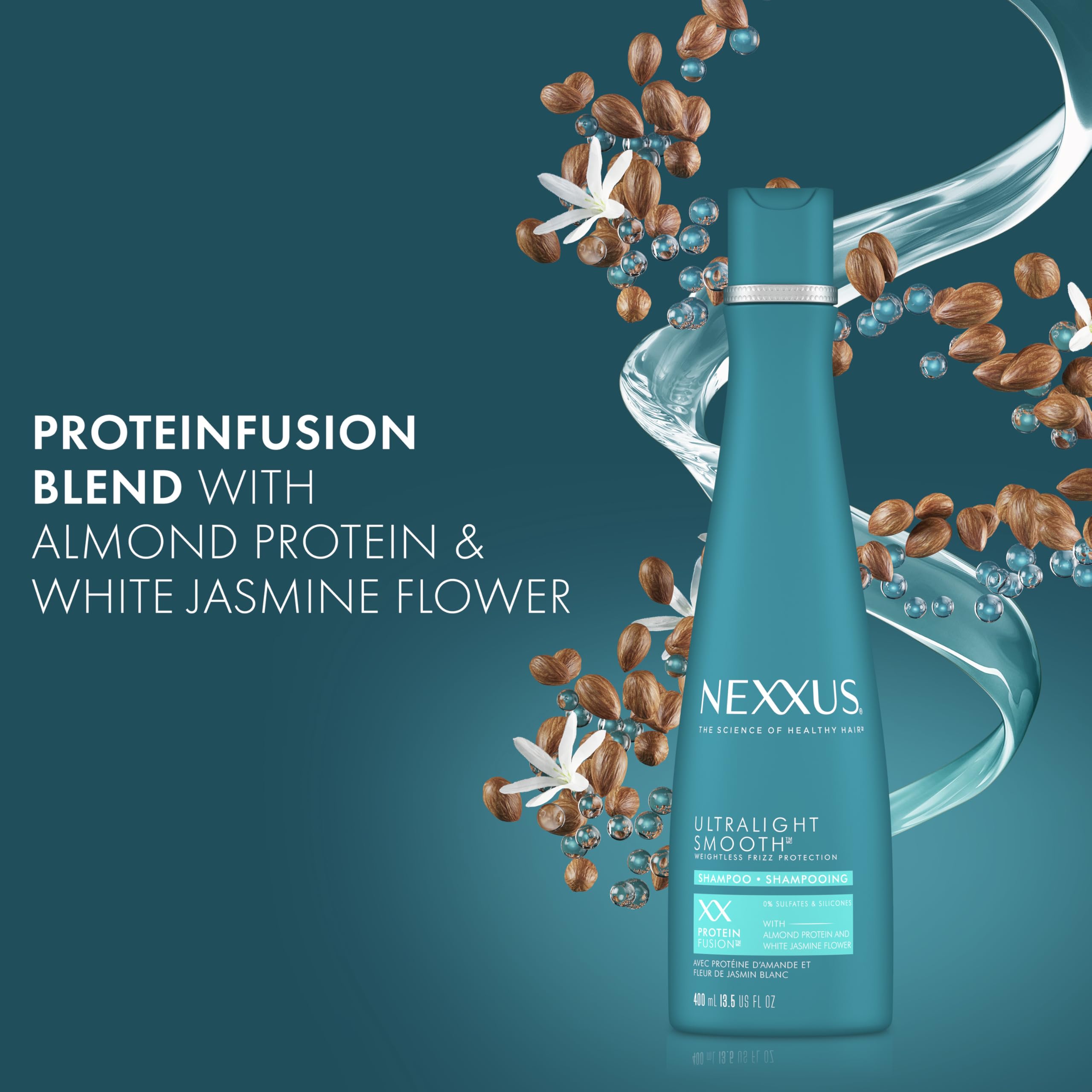 Nexxus Ultralight Smooth Protéine d'amande, ingrédient fortifiant