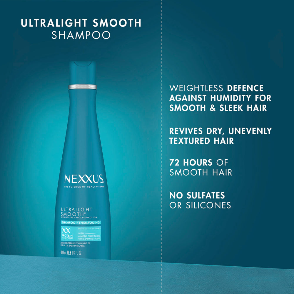 Nexxus Ultralight Smooth Conditioner, application facile sur longueurs et pointes