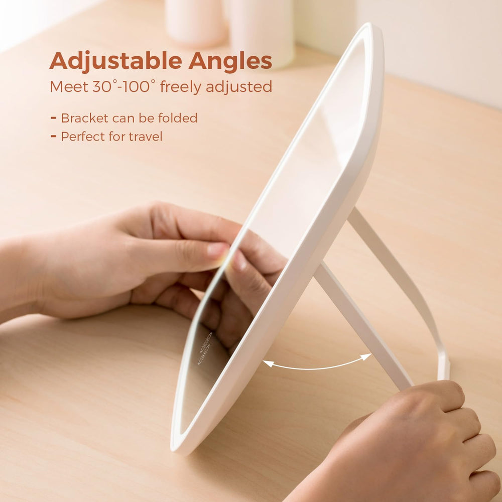 NEZZOE Miroir réglage intelligent et luminosité ajustable