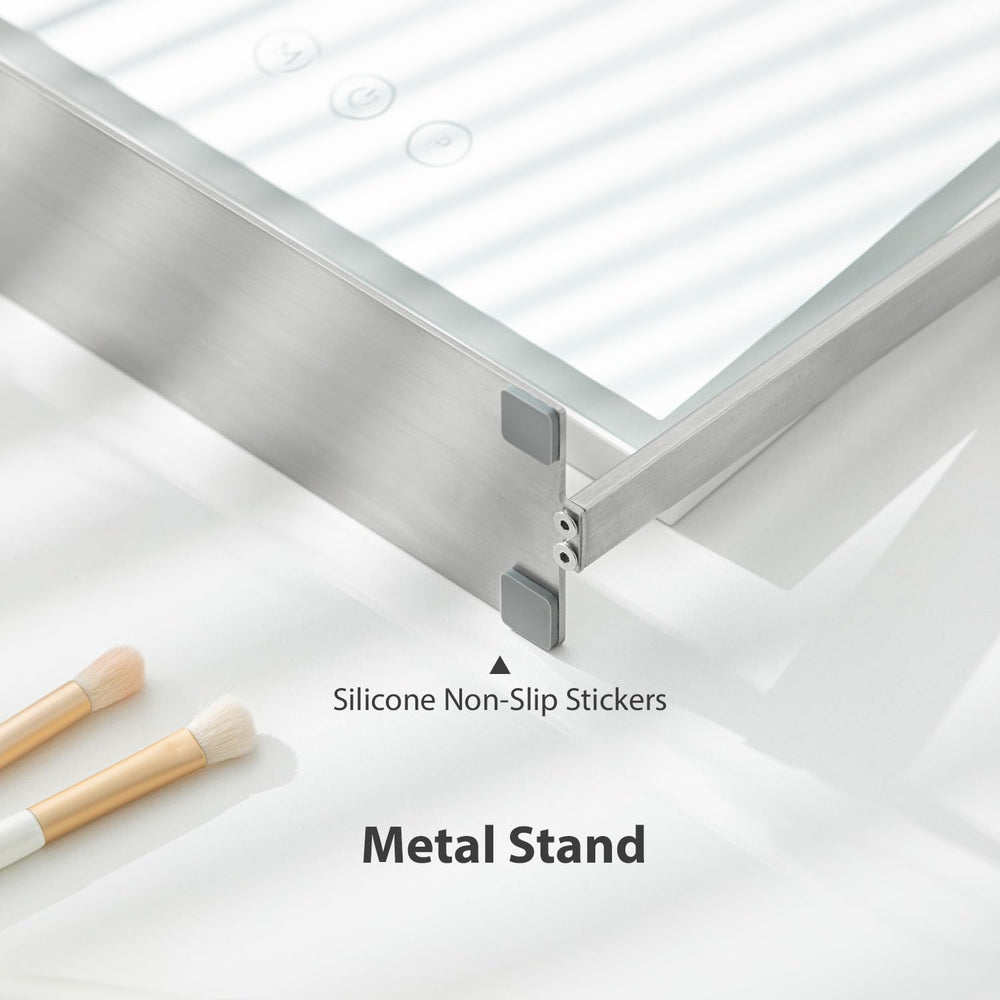 NEZZOE miroir idéal sur table de maquillage pour retouches rapides.