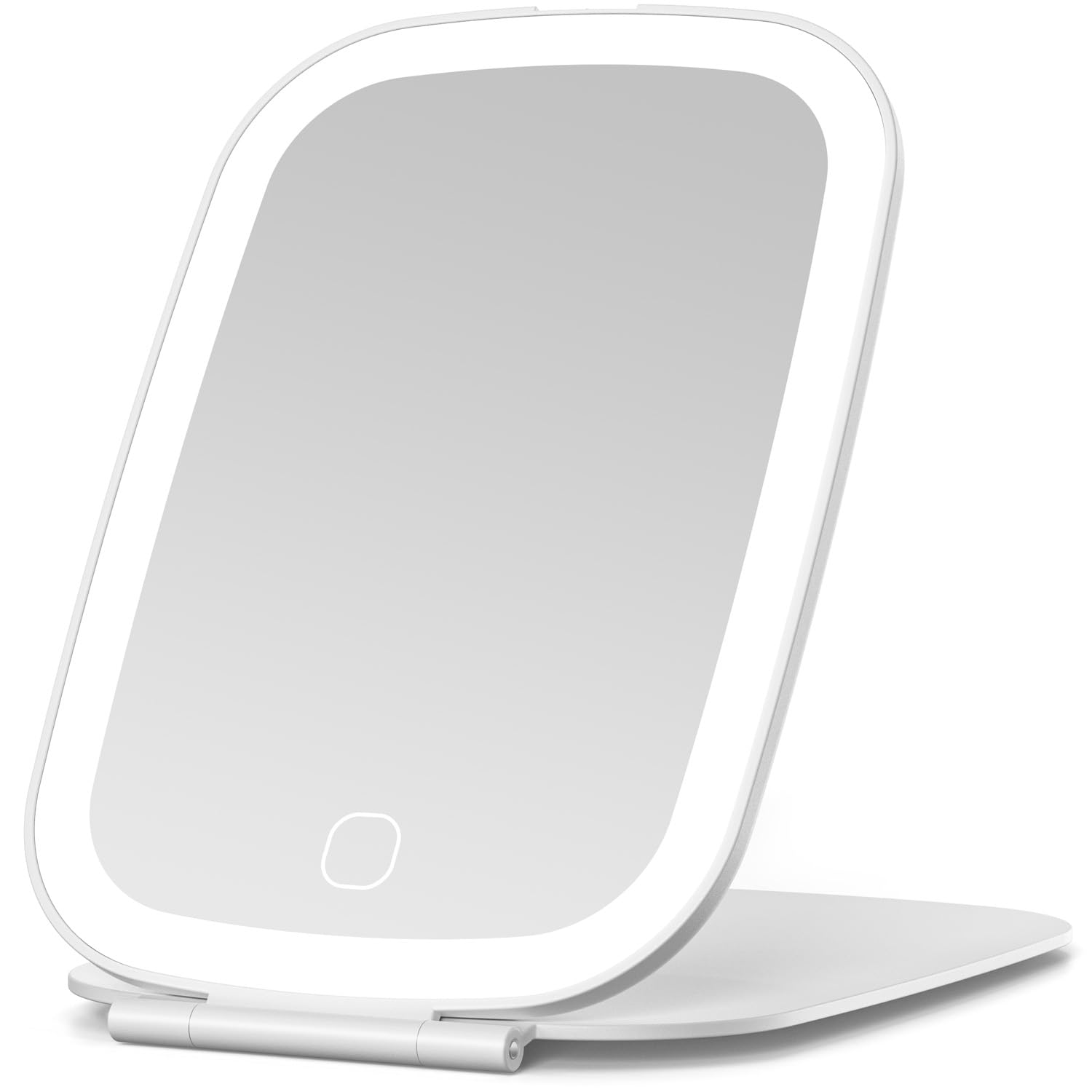 Miroir de voyage NEZZOE avec LED pour un maquillage précis lors de vos déplacements.