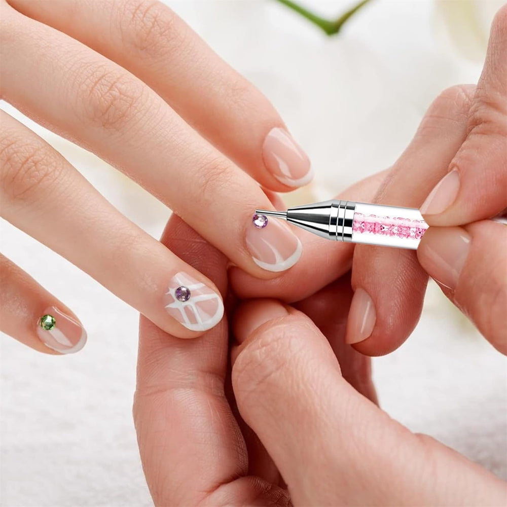 Kit arts ongulaires NFRBTD rose pour créations personnalisées des ongles.