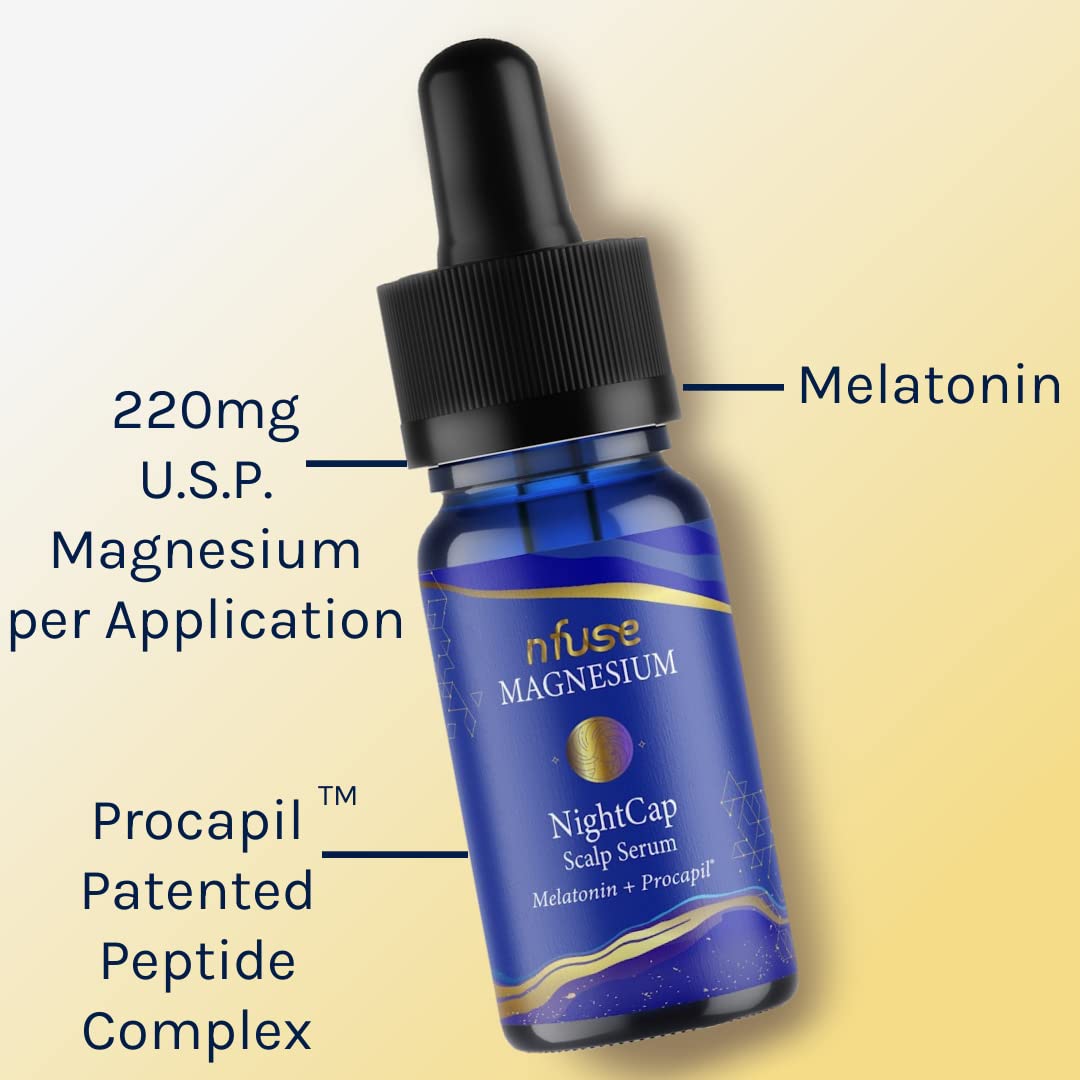 nfuse NightCap Serum – Mélatonine et ingrédients actifs pour soin nocturne