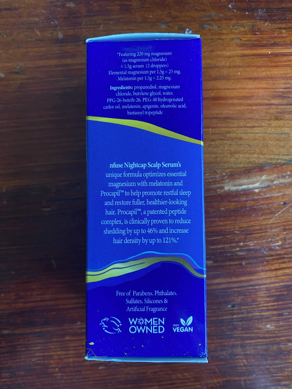 nfuse NightCap Serum – Utilisation nocturne intégrée à votre rituel