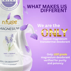 nfuse Déodorant Lavande: technologie de perméation pour absorption améliorée