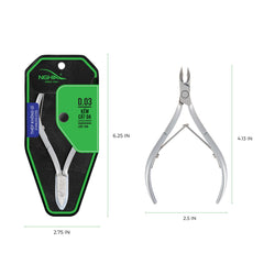 NGHIA Cuticle Nipper D-03 Jaw 14, design ergonomique pour une prise en main confortable.