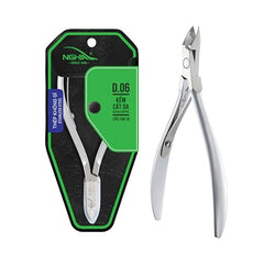 NGHIA Cuticle Nipper D-06 Jaw 16, lame inox pour coupe précise des cuticules