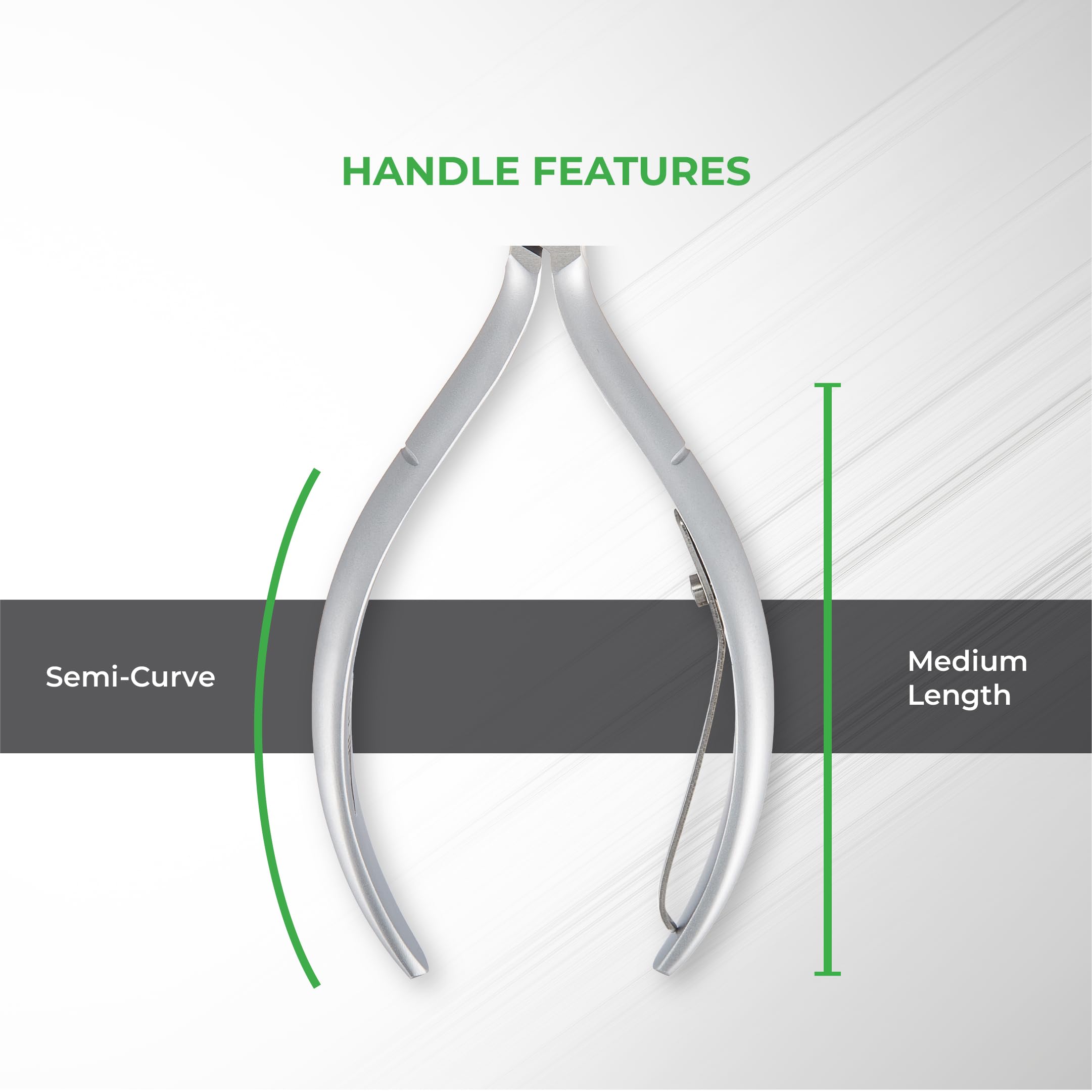 Tranche précise Nghia D-01, contrôle optimal lors des cuticules.