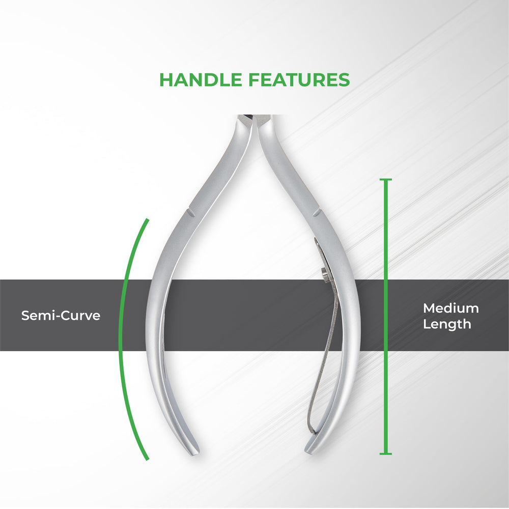 Tranche précise Nghia D-01, contrôle optimal lors des cuticules.