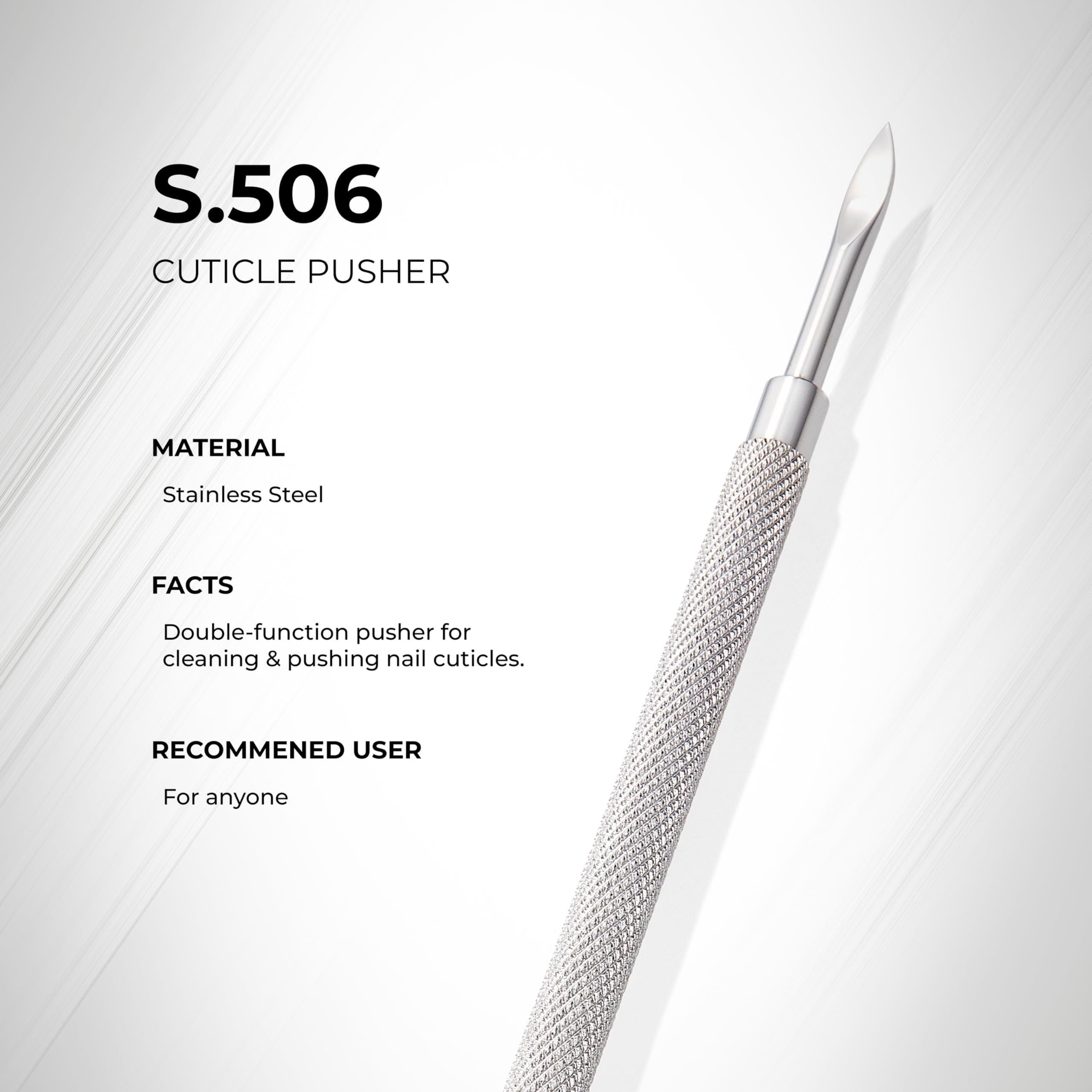 NGHIA Pusher S-506: design ergonomique pour une prise en main confortable.