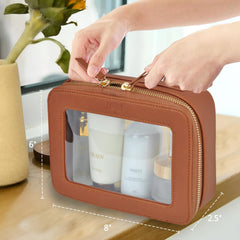 NGIL trousse toilette structure solide et coutures soignées, durabilité lors des voyages.