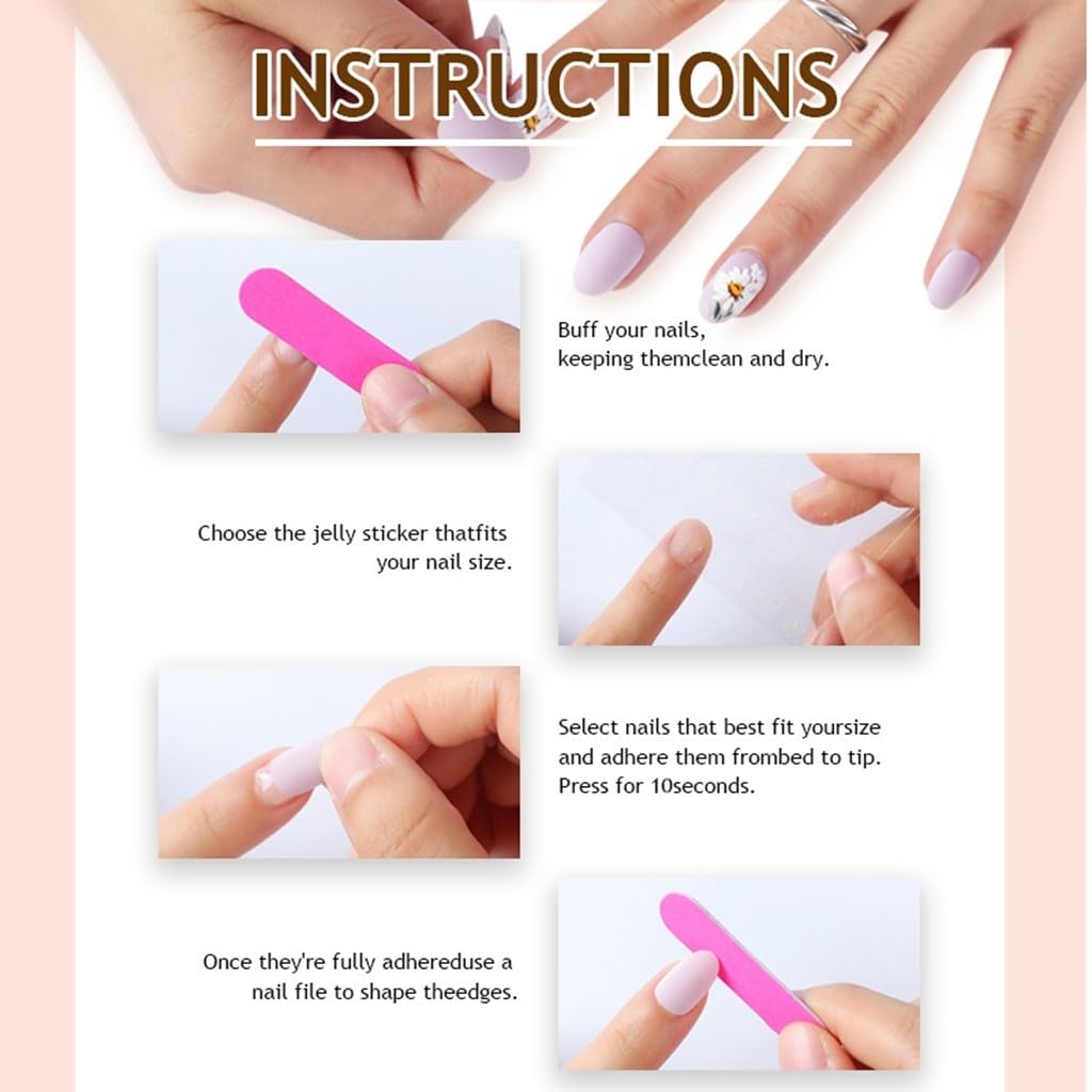 NHIXK ongles press-on pour occasions variées, fêtes et soirées.
