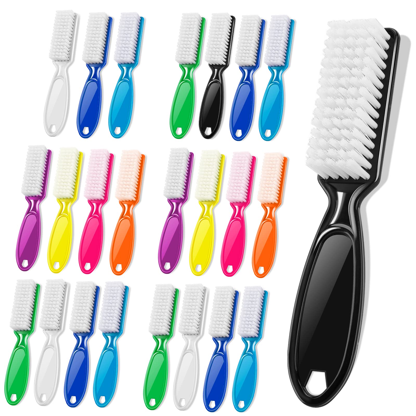 Brosse NICEMOVIC à poignée ergonomique pour des ongles propres et confortables.
