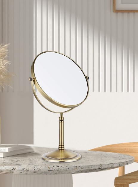 Miroir Nicesail portable avec base détachable pour le voyage.