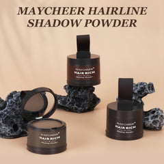 Nicgou Maycheer poudre ombrage couverture des racines discret et efficace.