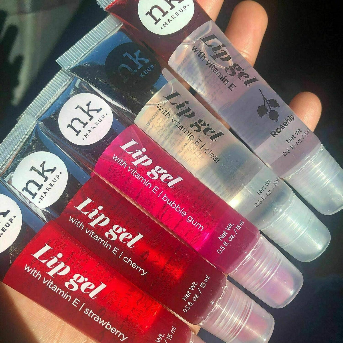 Gel hydratant translucide NICKA K NEW YORK NK, fini léger.
