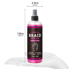Brume légère sur tresses par Nicole & Alyssa pour une fraîcheur durable