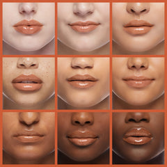 Nicole Miller gloss à lèvres collection, emballage élégant et pratique à transporter