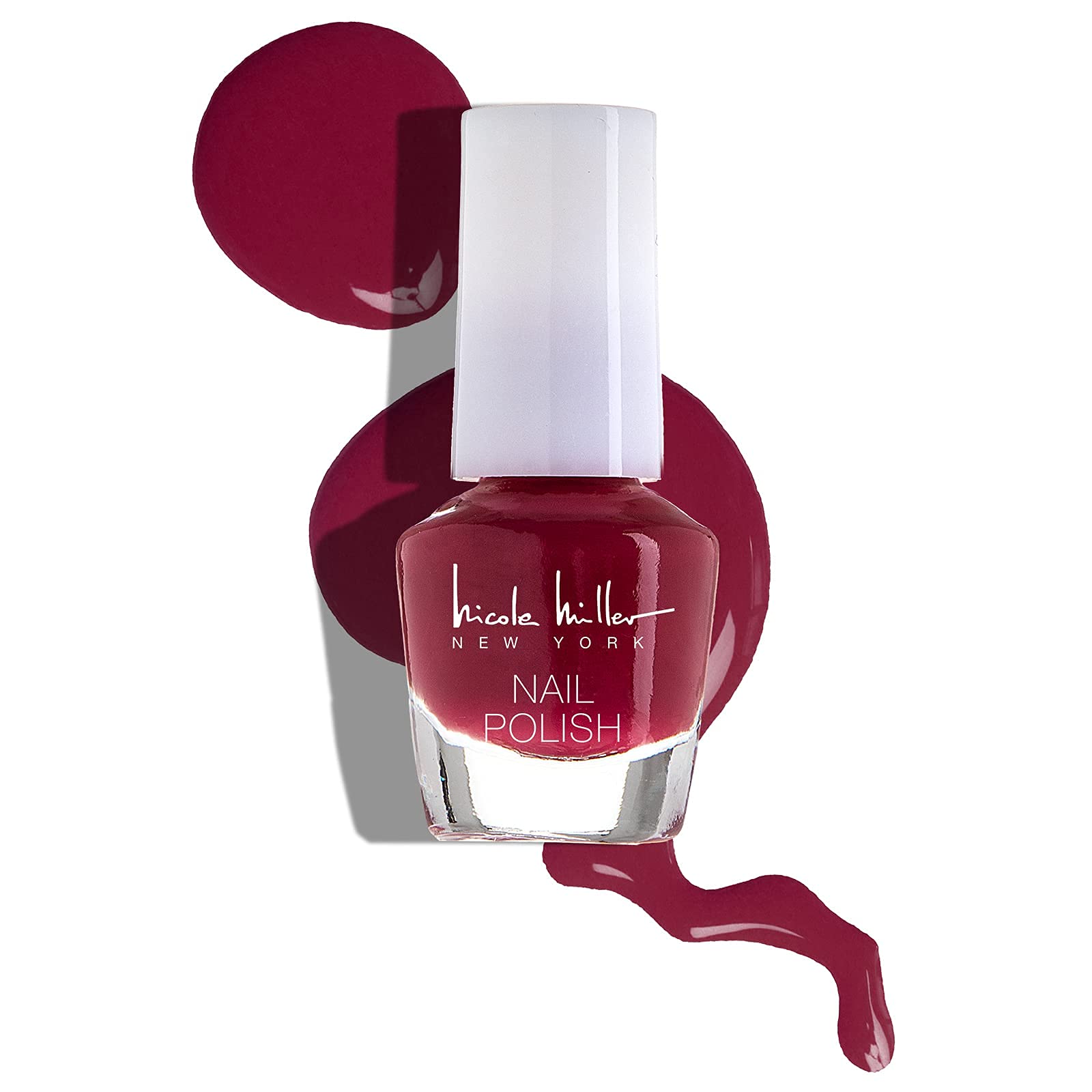 Vernis Nicole Miller New York doré brillant pour des reflets glamour.
