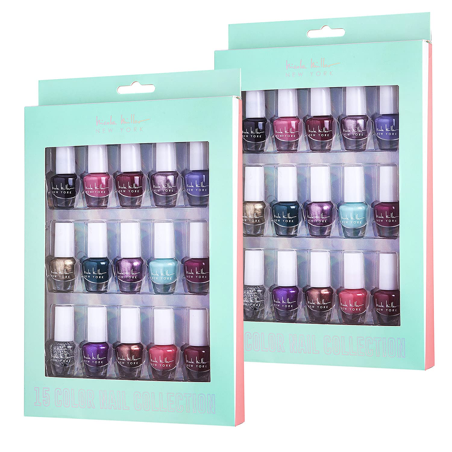 Vernis Nicole Miller New York rouge vif pour un éclat assuré.