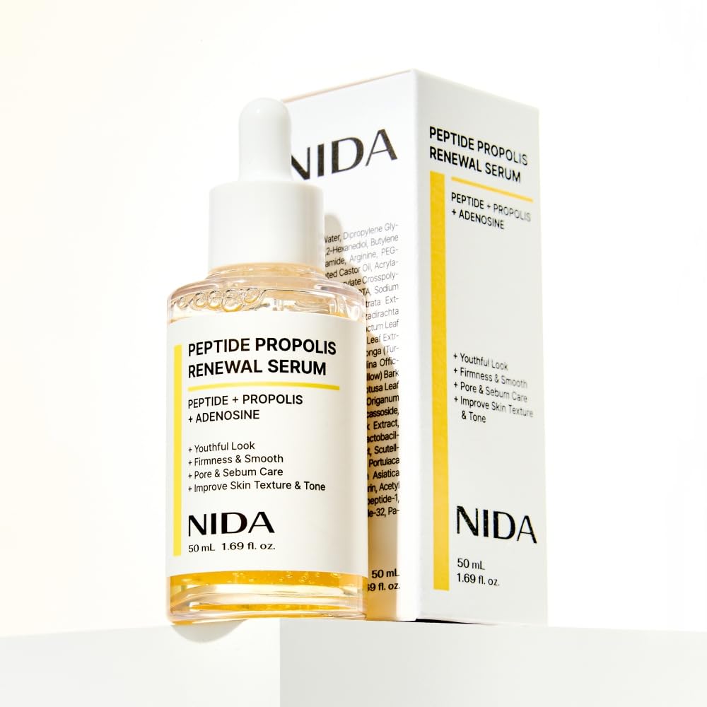 Peau plus lumineuse et douce après l'utilisation régulière.