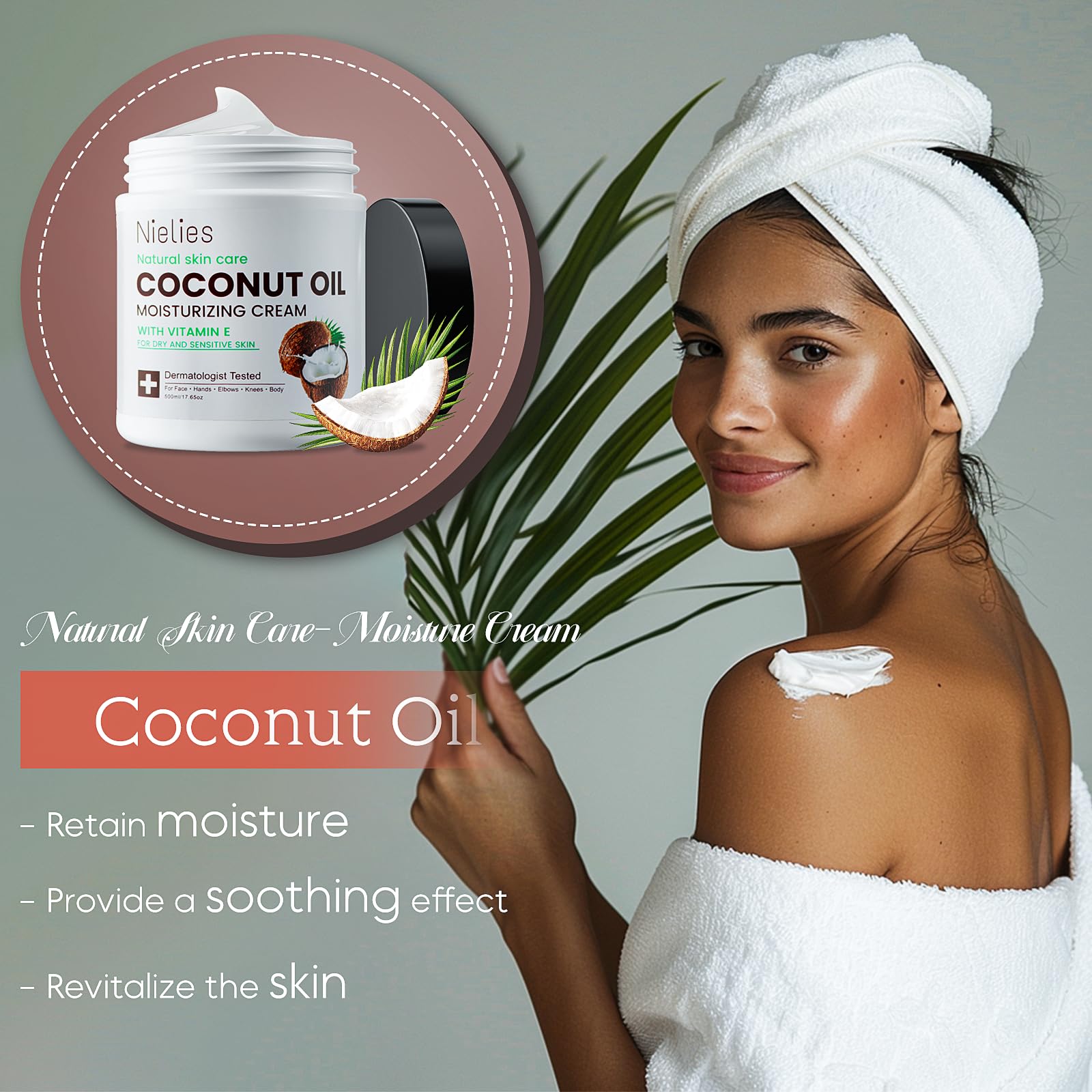 Nielies Crème Coco Cheveux: huile légère pour pointes souples.
