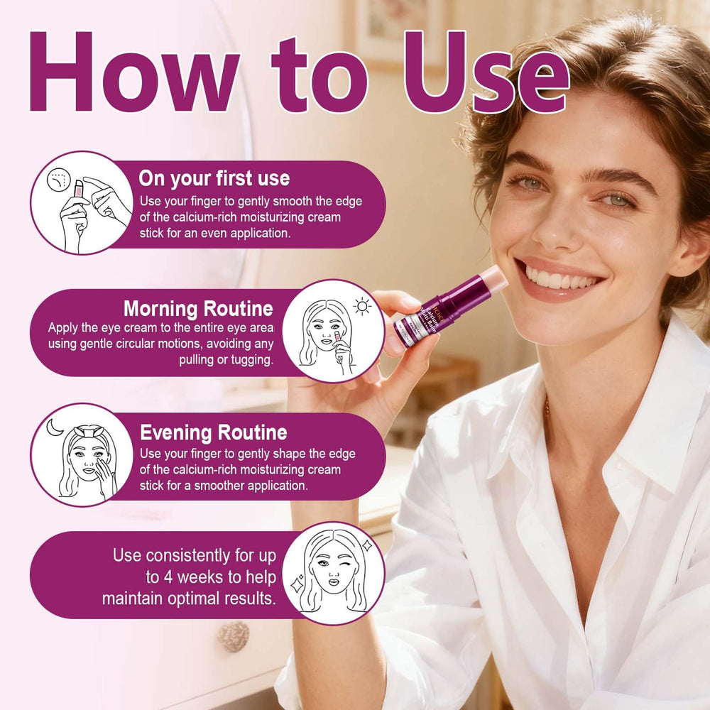 NIFEISHI Calcium Volume Multi Balm Stick – soin du cou et décolleté, hydratation durable.