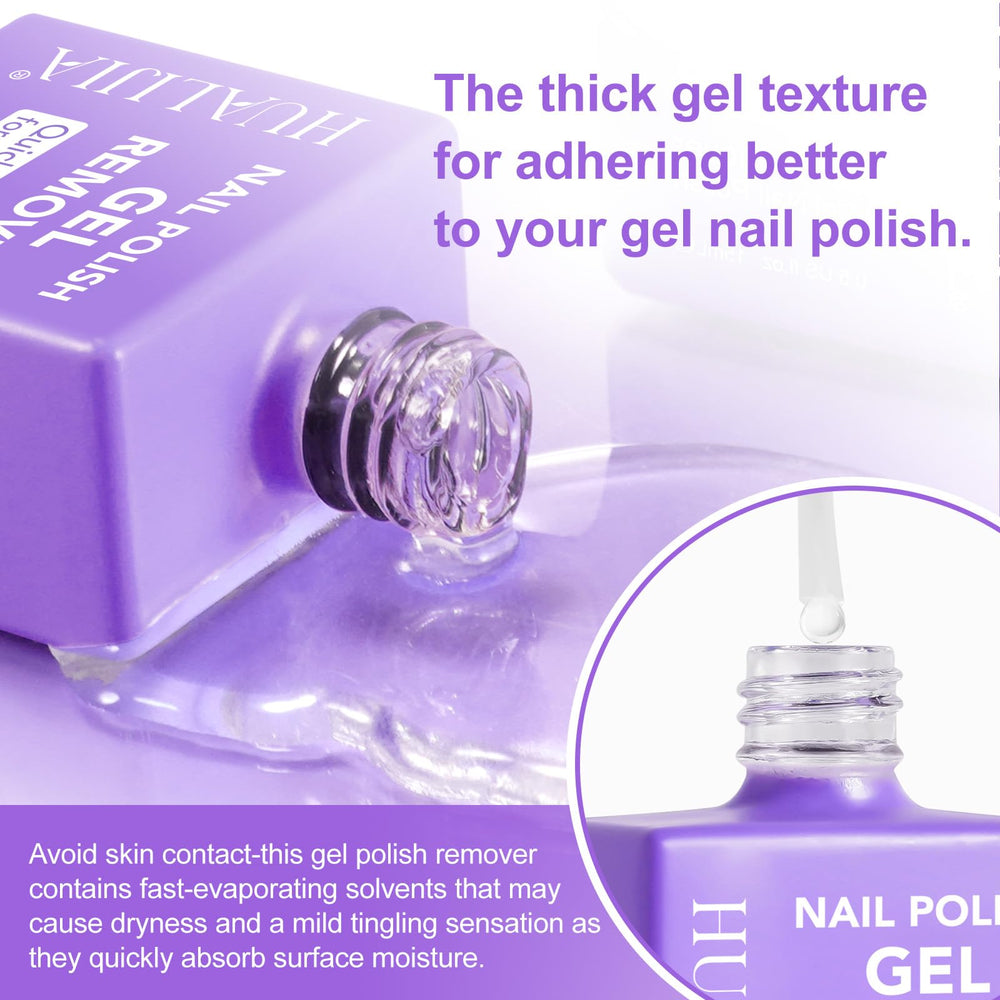 Dissolvant gel NIFEISHI, pratique pour changements de style rapides.