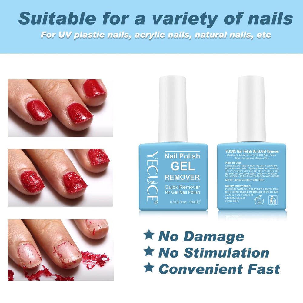 Dissolvant gel NIFEISHI, texture douce sans acétone agressif.