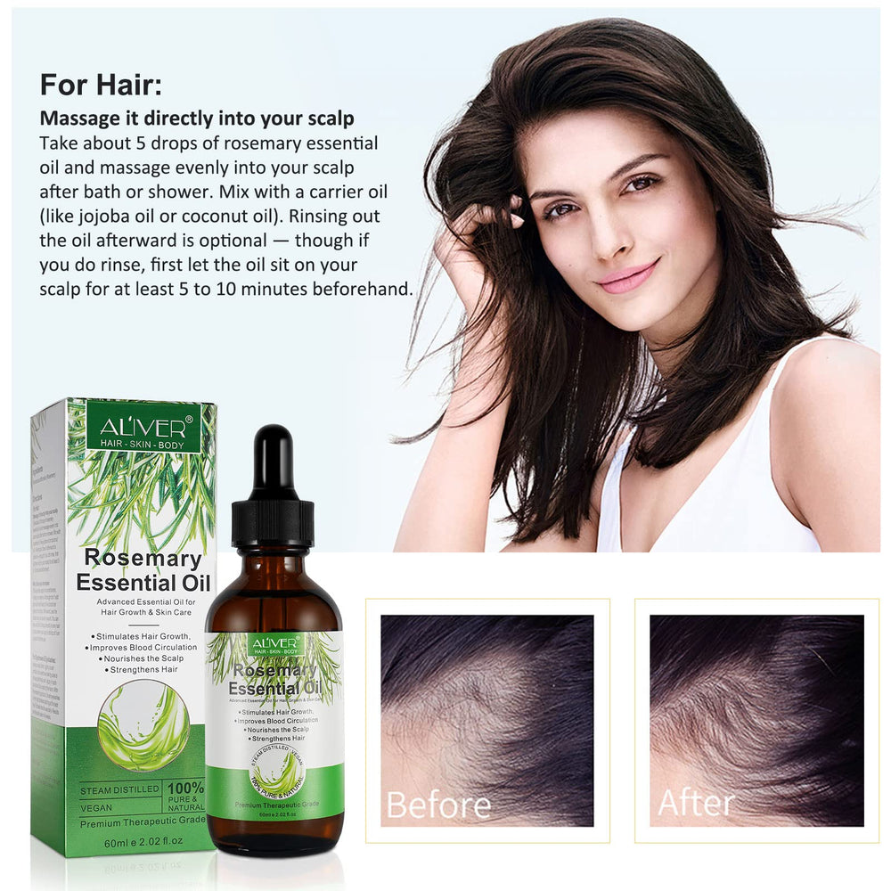 NIFEISHI huile romarin soin quotidien pour peau et visage.