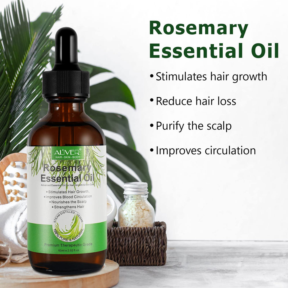 NIFEISHI huile romarin aromathérapie à domicile pour relaxation.