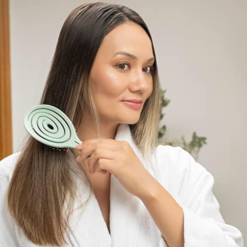 Ninabella brosse adaptée à tous types de cheveux – bouclés, raides ou ondulés