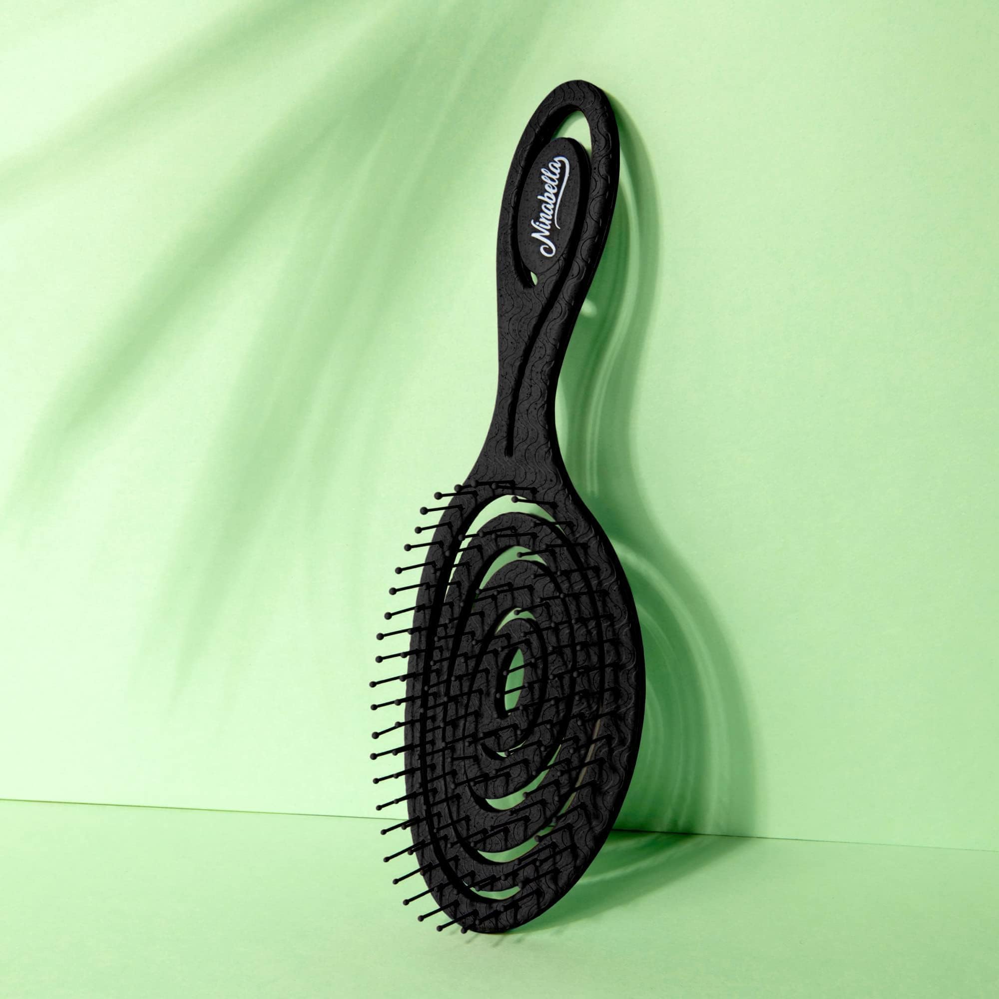 Ninabella brosse extensions perruques noir, protège les fibres sensibles.