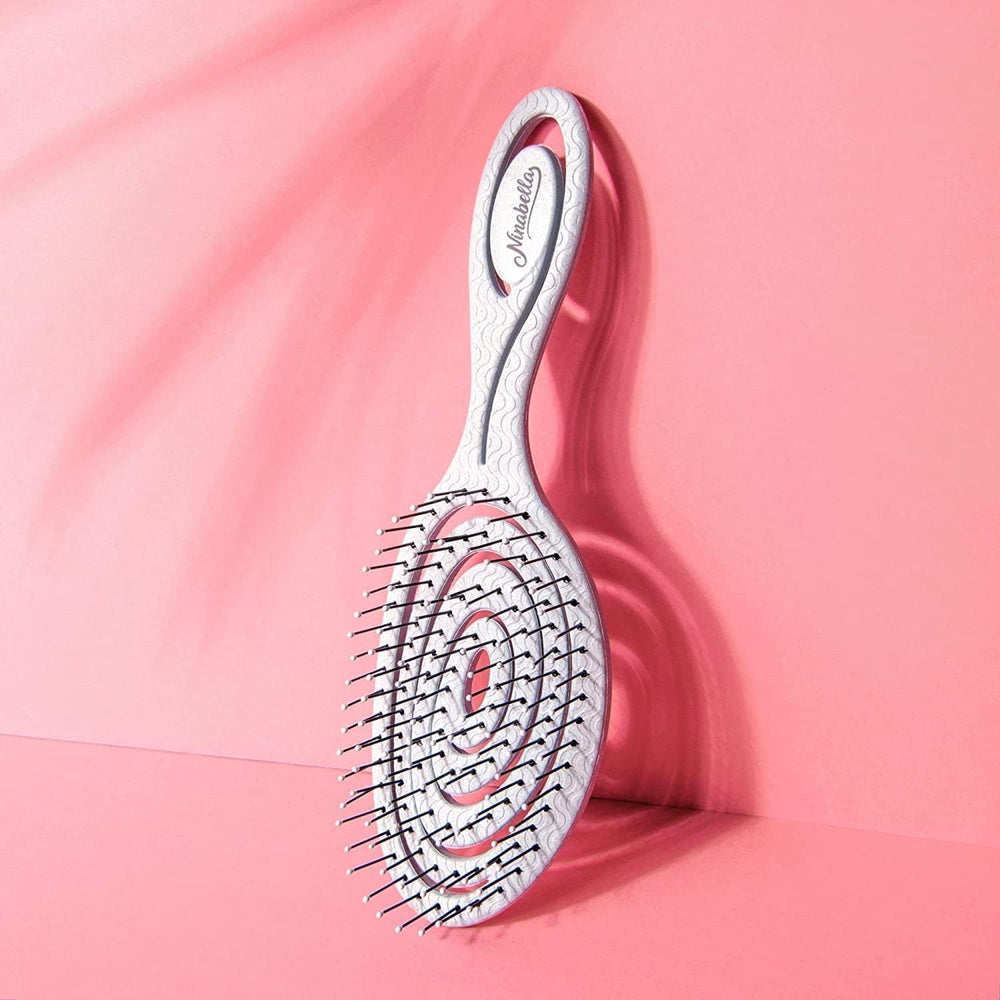 Ninabella démêlage spirale bleue adaptée extensions et perruques.
