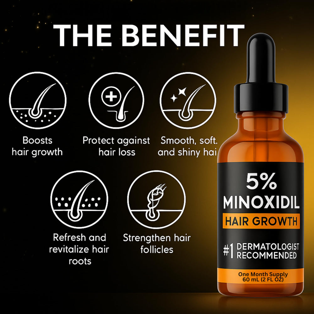 Nincrane Minoxidil 5% formule seche non grasse: absorption rapide.