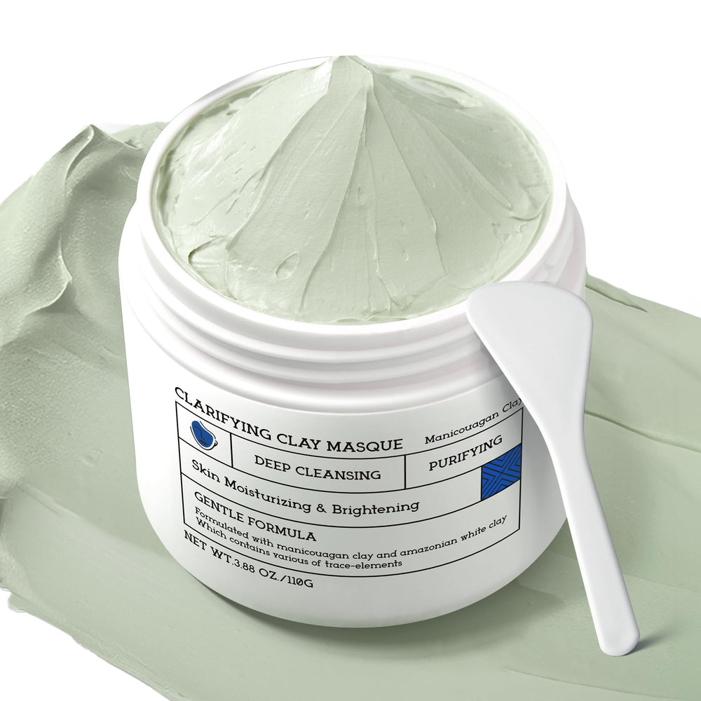 Ning Dermologie masque argile blanche Amazonie resserre les pores et purifie.