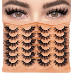 Ninglash cils manga œil-de-chat 3D pour un volume léger et naturel.